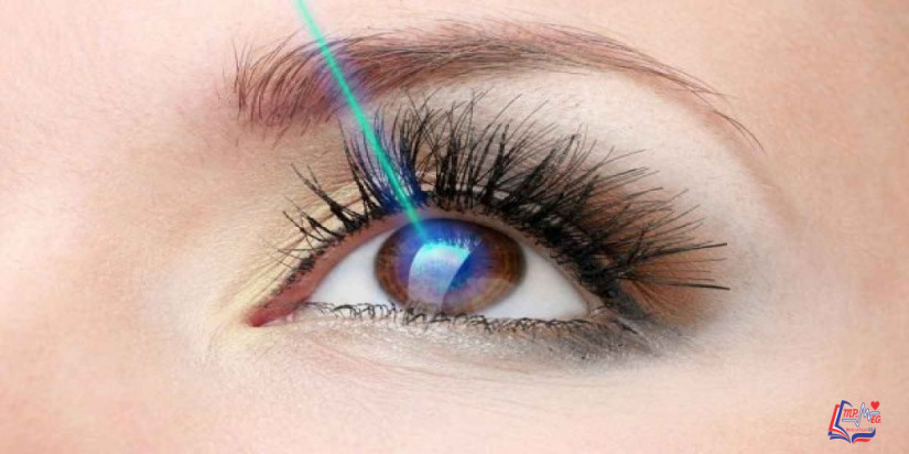 الفرق بين الليزر والليزك للعين