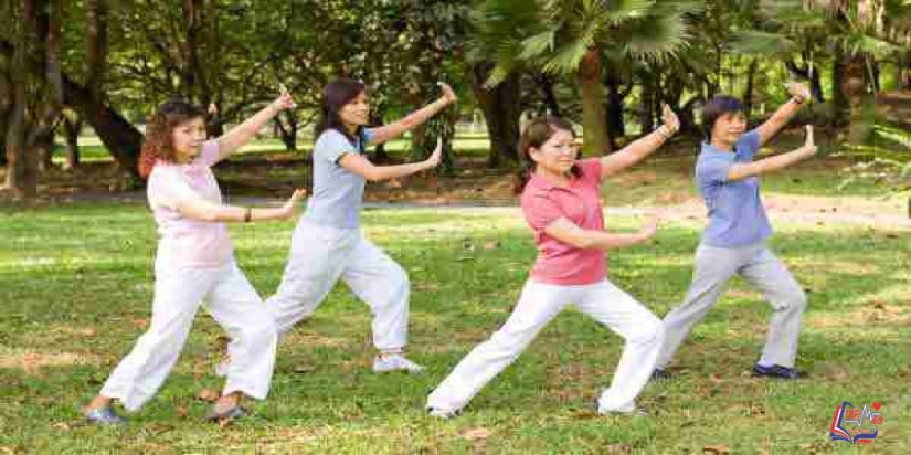 رياضة التاي تشي  الفوائد الصحية لتقنيات التاي تشي والكي جونج