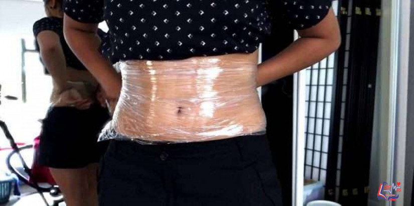 اللف التنحيفي لإنقاص الوزن بالطرق الطبيعية وخطواته