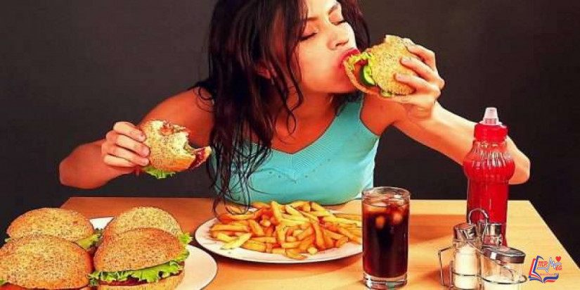 الأكل أمام التليفزيون