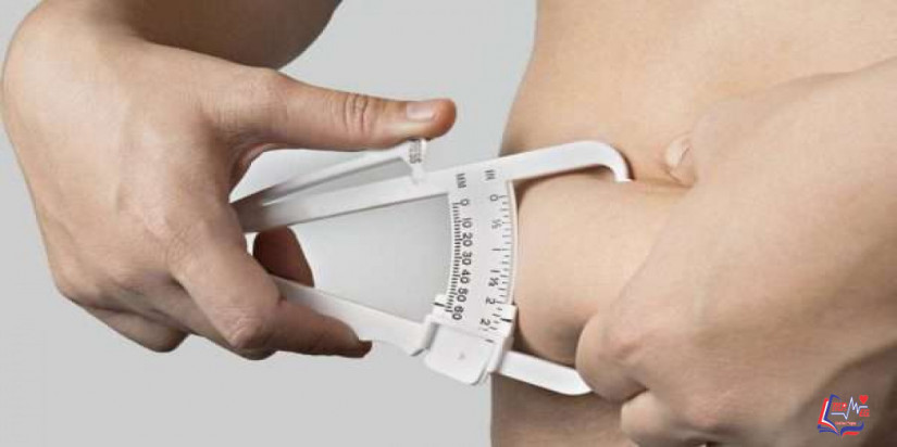 حساب كتلة الدهون في الجسم و نسبة الدهون في الجسم