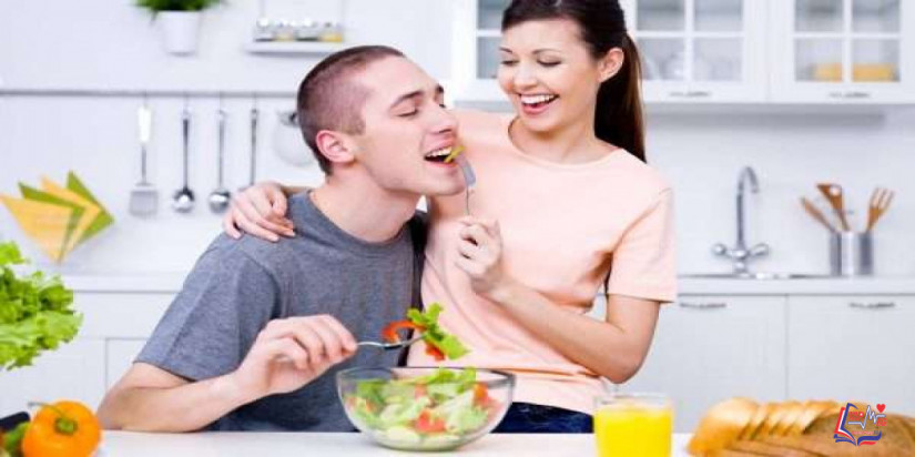 التغذية الصحية بعد الزواج ..  و الأطعمة المفضلة للأزواج و الزوجات