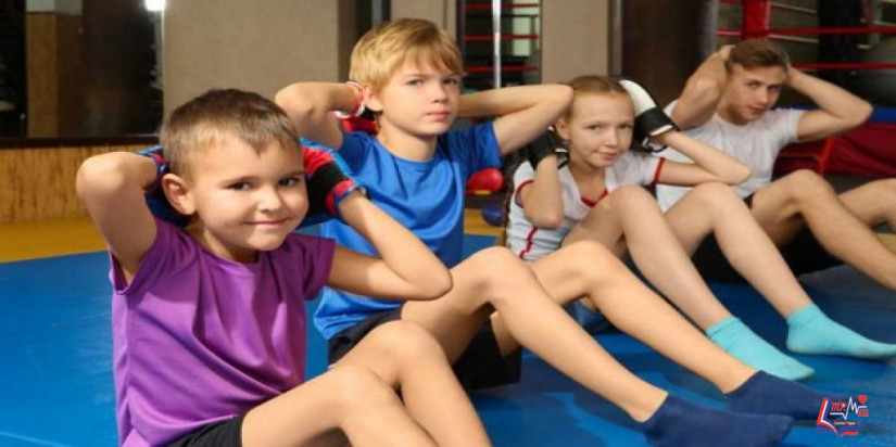 بالصور .. أهم تمارين البطن للاطفال لصحة أفضل