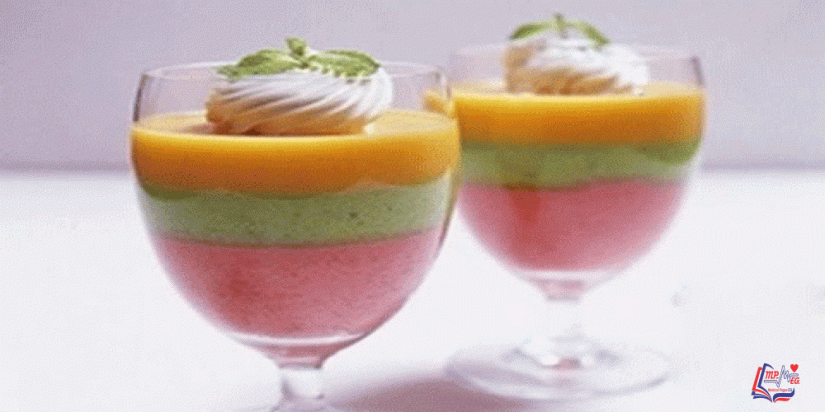 طريقة عمل عصير كوكتيل طبقات الفواكه الشهي في المنزل