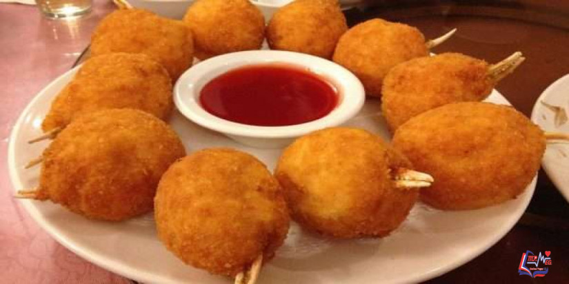 طريقة عمل كرات الروبيان المقلي في المنزل