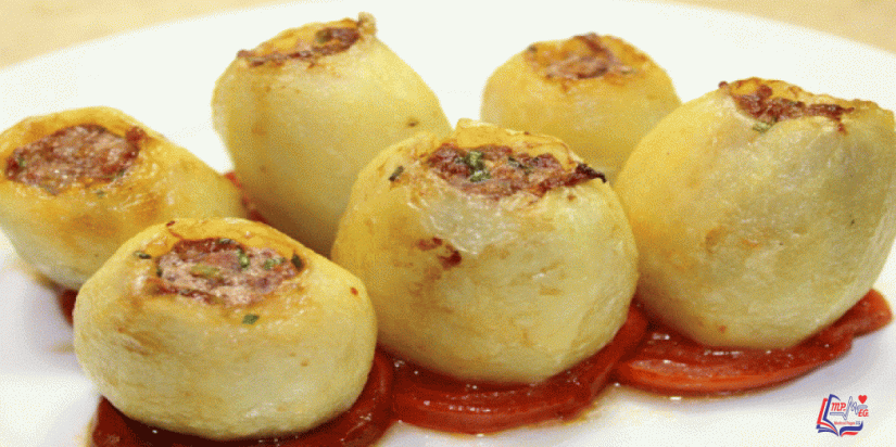 طريقة عمل البطاطس المحشوة باللحمة المفرومة