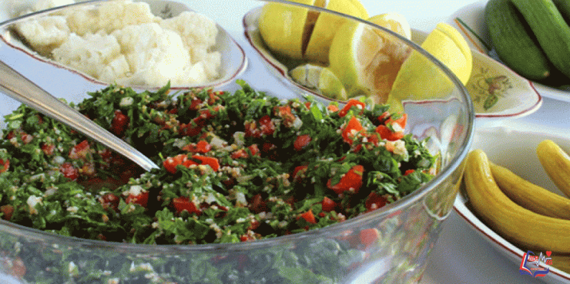 طريقه عمل التبوله بالبقدونس