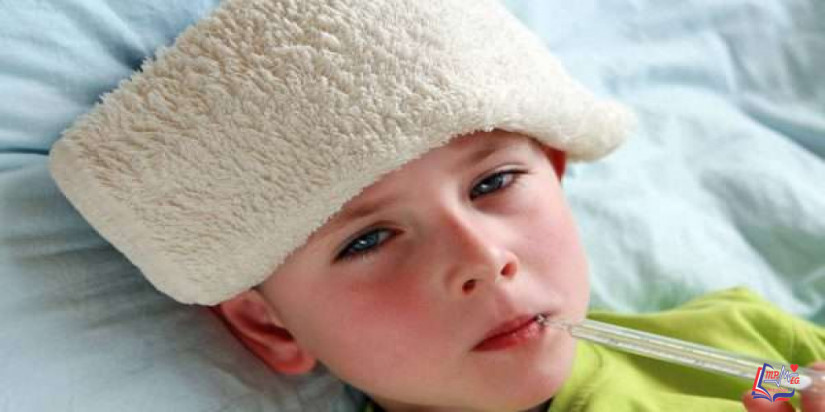 متى يكون ارتفاع درجة حرارة الطفل خطير و يسبب له التشنجات ؟