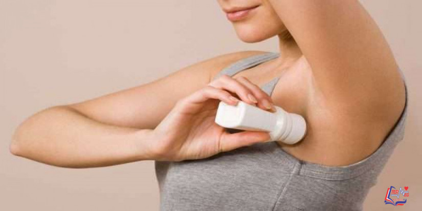 أضرار مزيل رائحة العرق