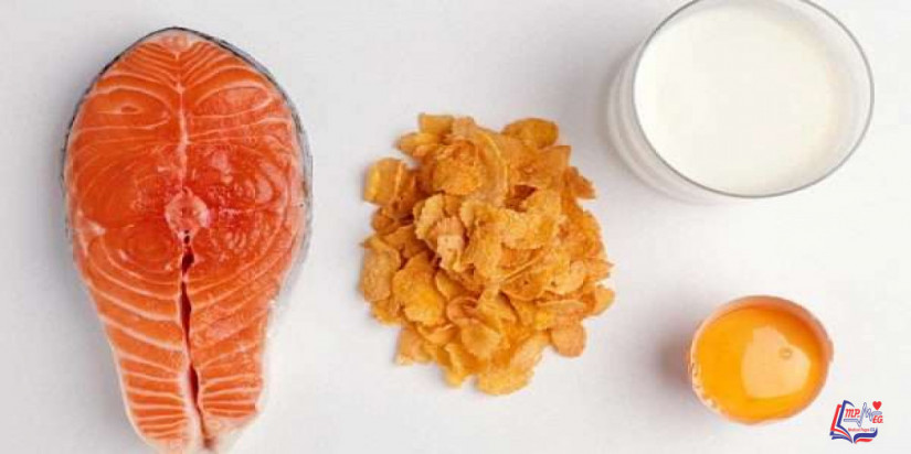 تناول فيتامين د مع الحليب