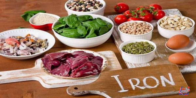 أين أجد فيتامين الحديد