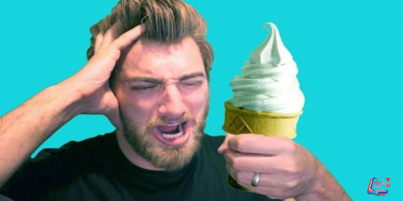 صداع الآيس كريم Ice cream headache